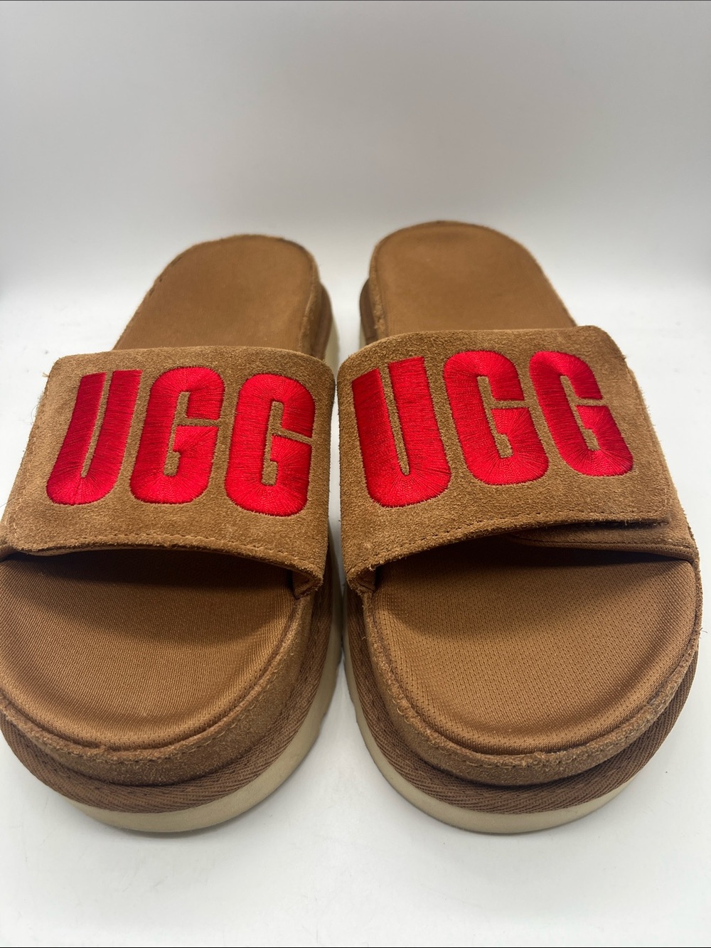 UGG Laton Slides Sz 7.5 Suede leather